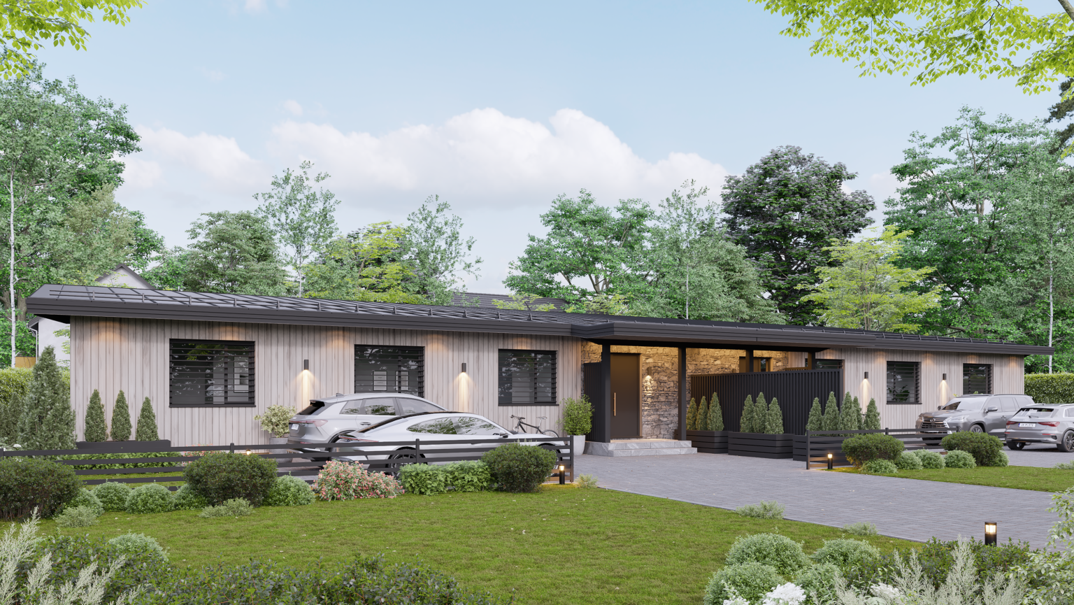 Moderní CLT domy s finskou kvalitou v České republice